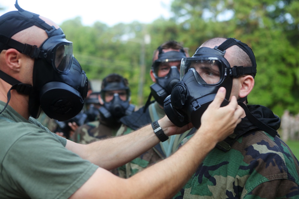 22nd MEU conducts Training With New M-50 Gas Mask