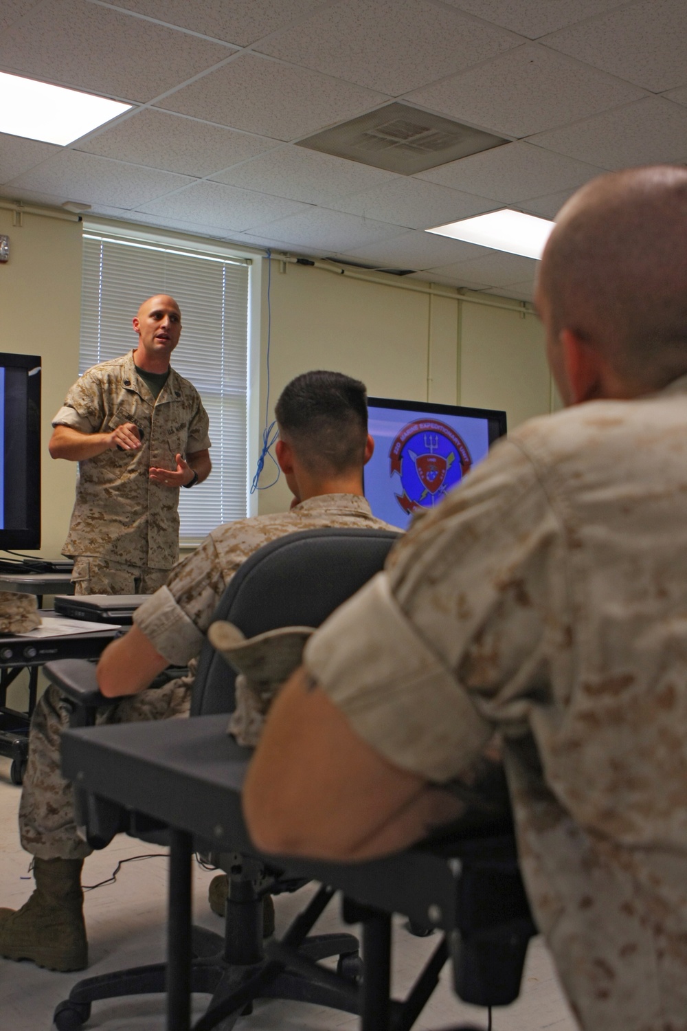 22nd MEU Marines train with new M-50 gas masks