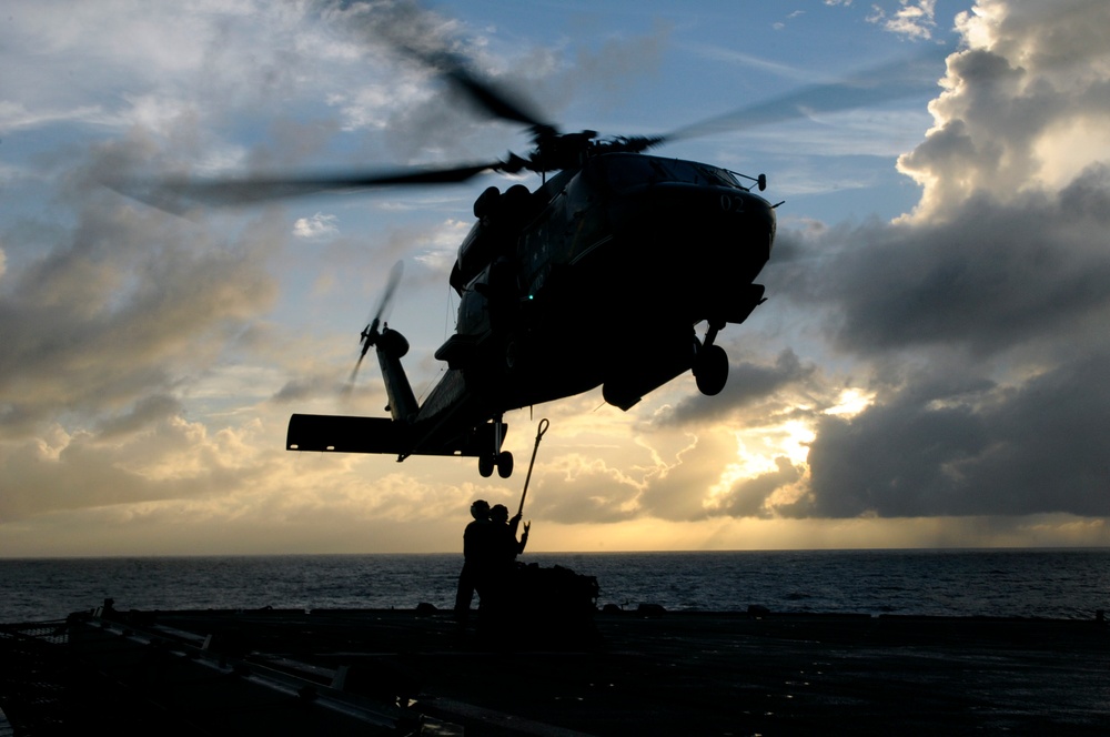 DVIDS - Images - USS Blue Ridge action [Image 1 of 2]