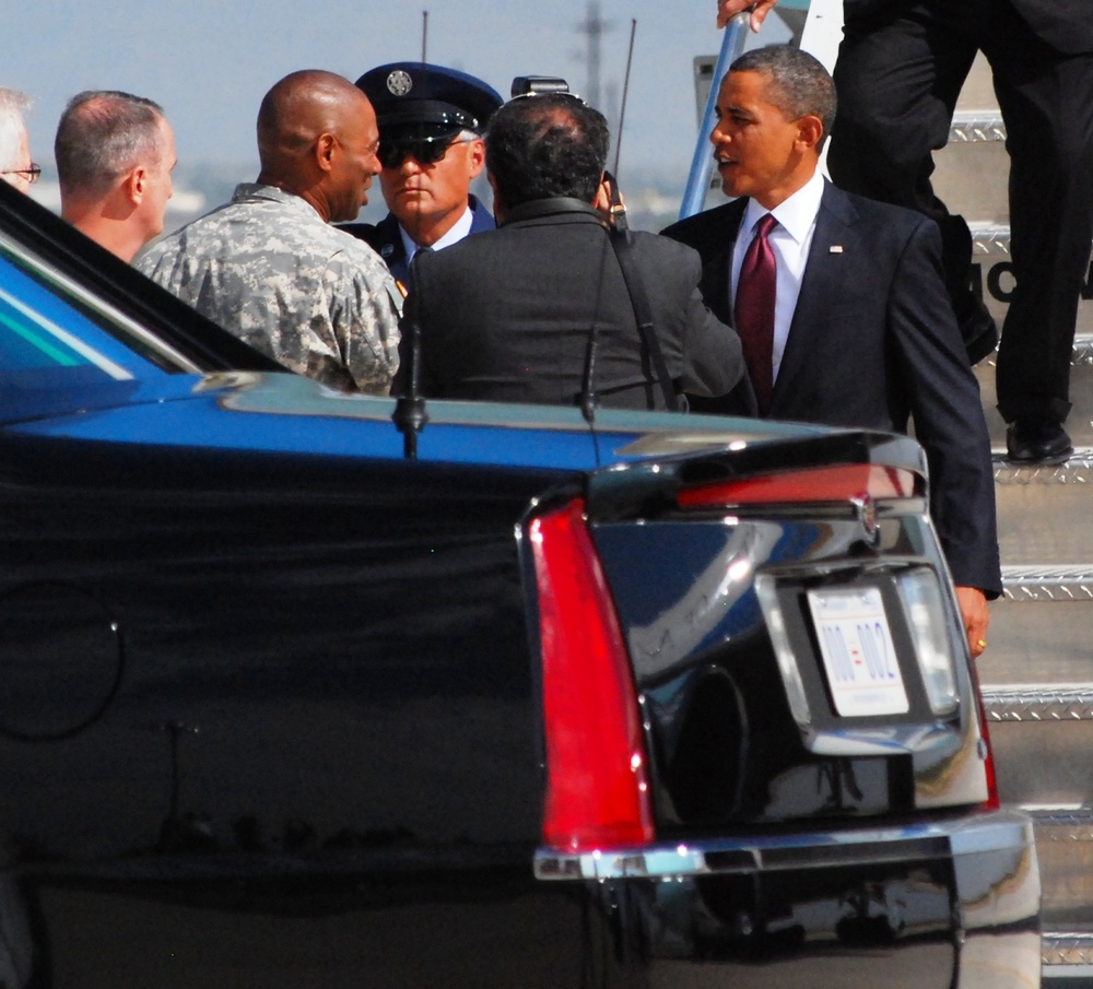 President Obama Visits Fort Bliss