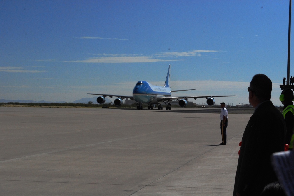 President Obama Visits Fort Bliss