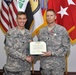 Sergeant major receives CSM appointment