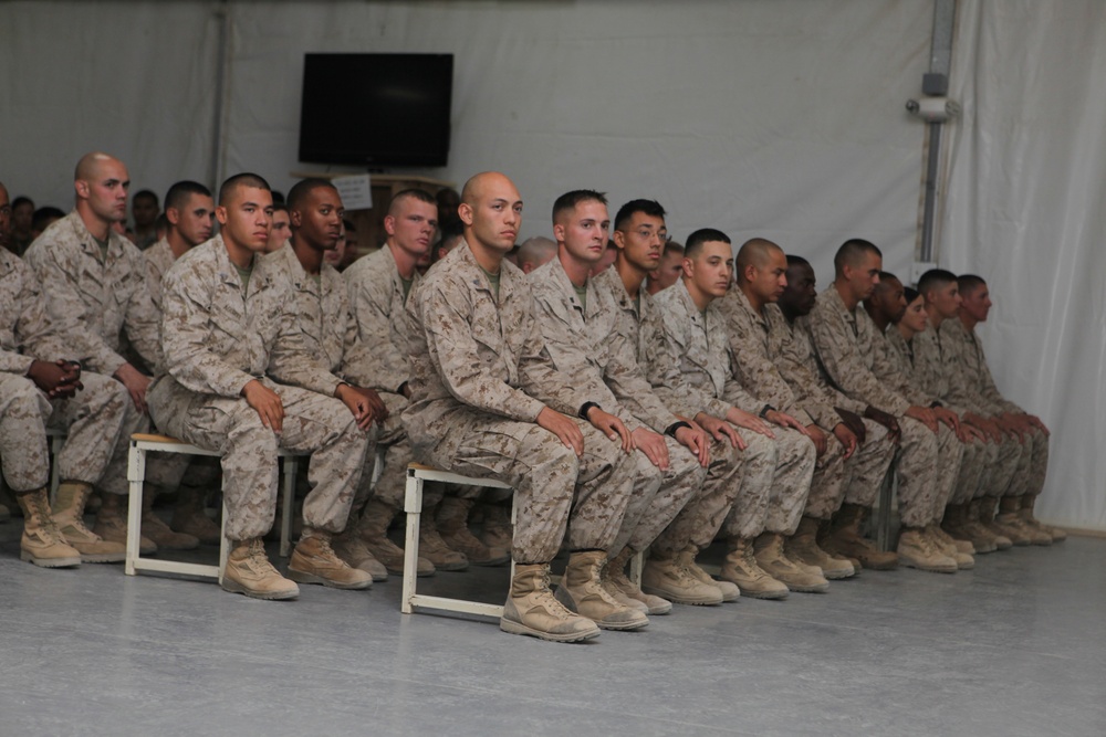 1st MLG Marines Graduate Corporals Course