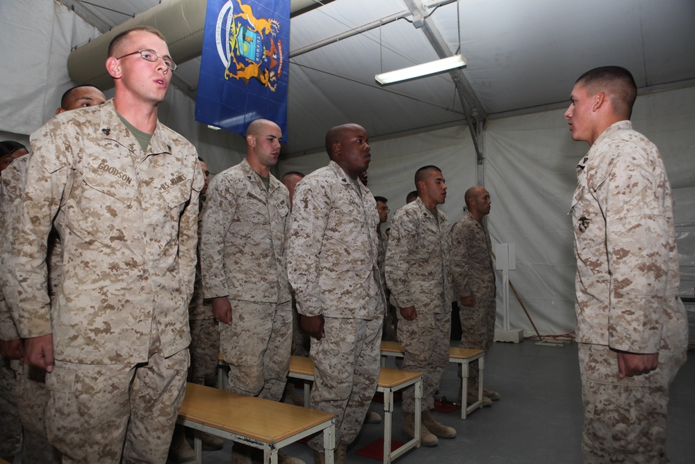 1st MLG Marines Graduate Corporals Course