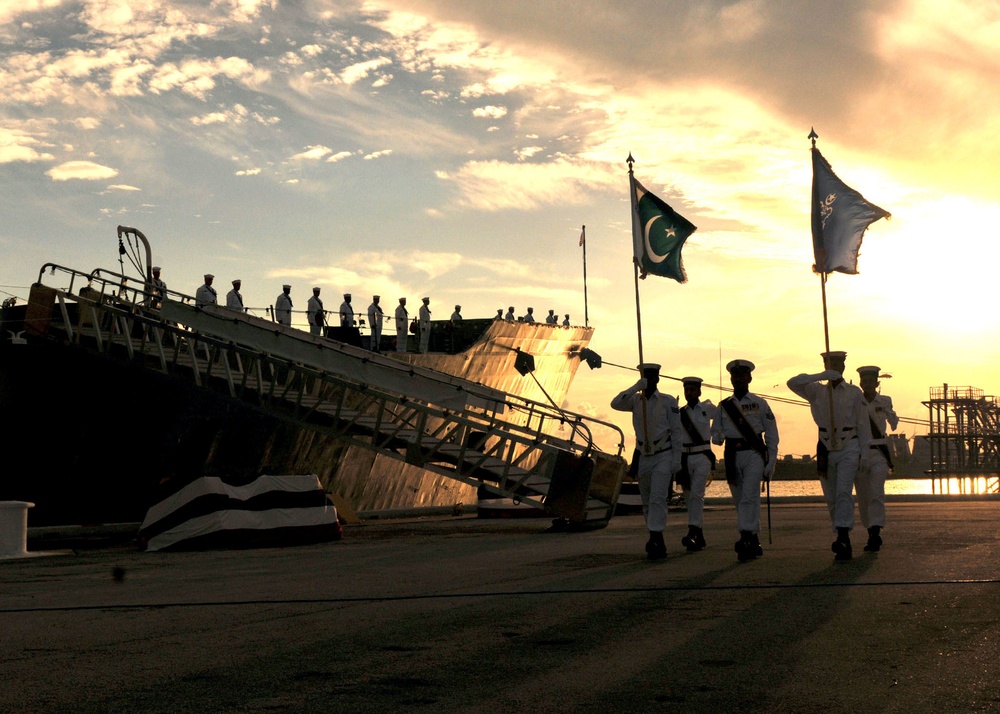 Decommissioning ceremony