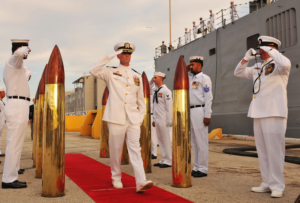 Decommissioning ceremony
