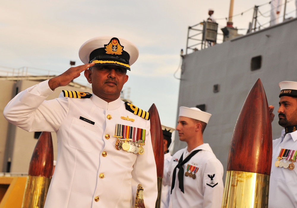 Decommissioning ceremony