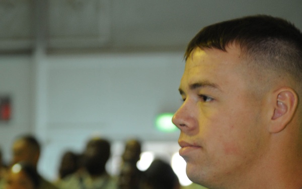 USD-C Soldier receives Purple Heart from US defense secretary