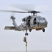 U.S. Navy SEALs Fast Rope Onto the Beach During Their Capabilites Exercise Saturday, July 17, 2010 on Joint Expeditionary Base Little Creek, Va.