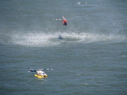 Coast Guard Rescues 4 From Downed Helicopter