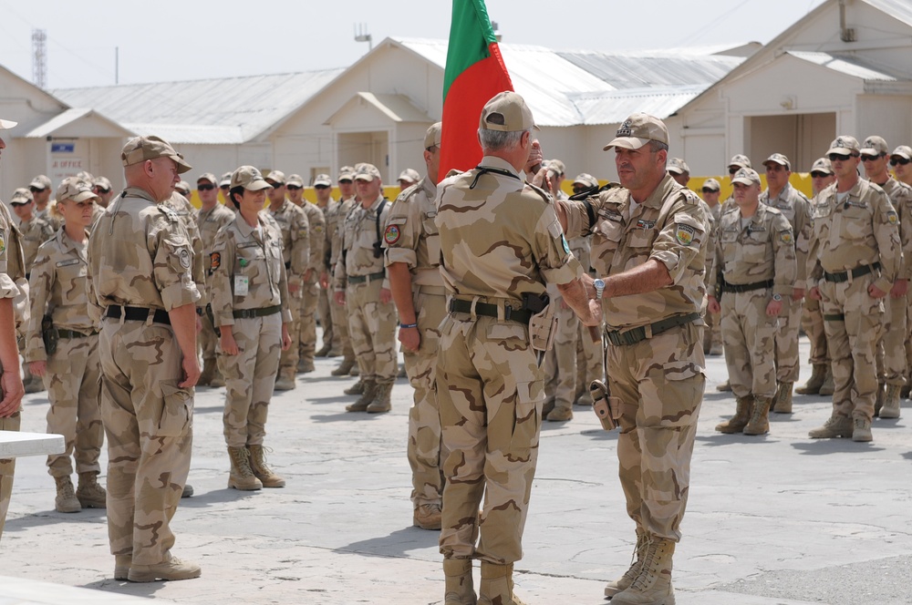 Change of Bulgarian Command Ceremony in Afghanistan