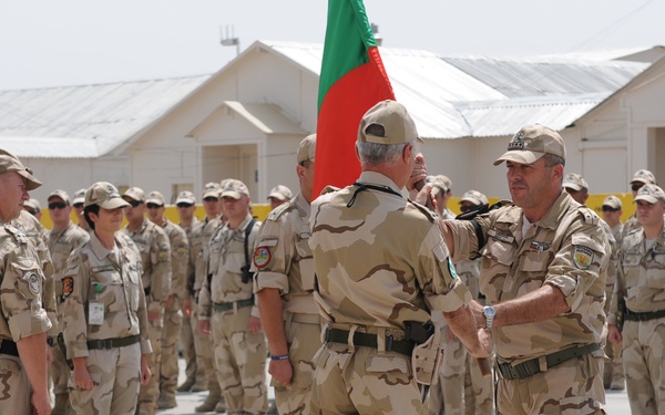 Change of Bulgarian Command Ceremony in Afghanistan