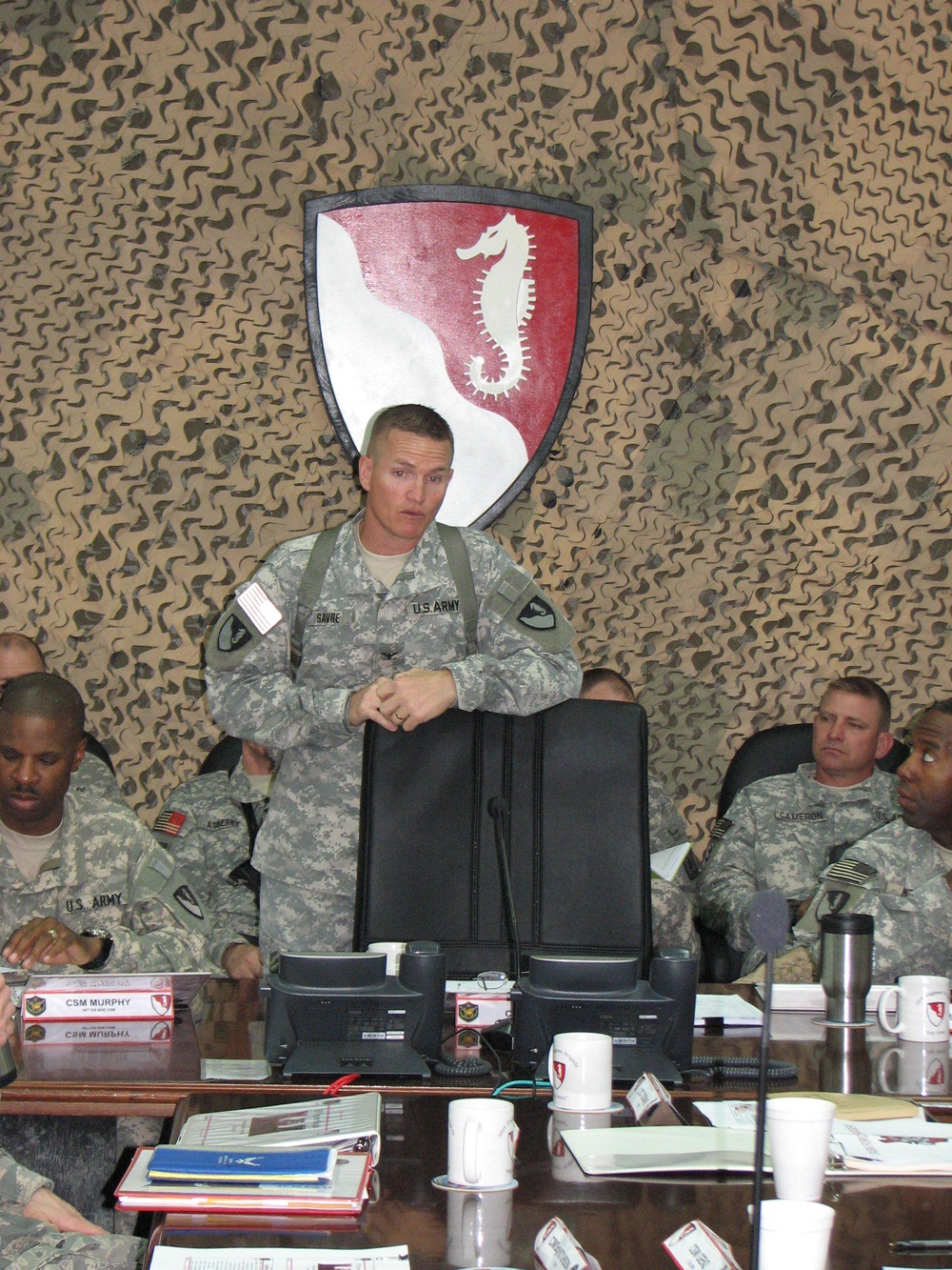 36th Engineer Brigade Hosts Commander’s Conference