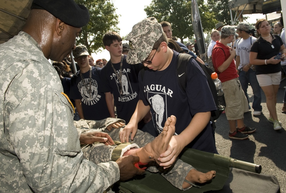 Army Reserve showcased at Atlanta NASCAR event