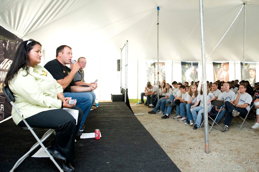 Army Reserve showcased at Atlanta NASCAR event