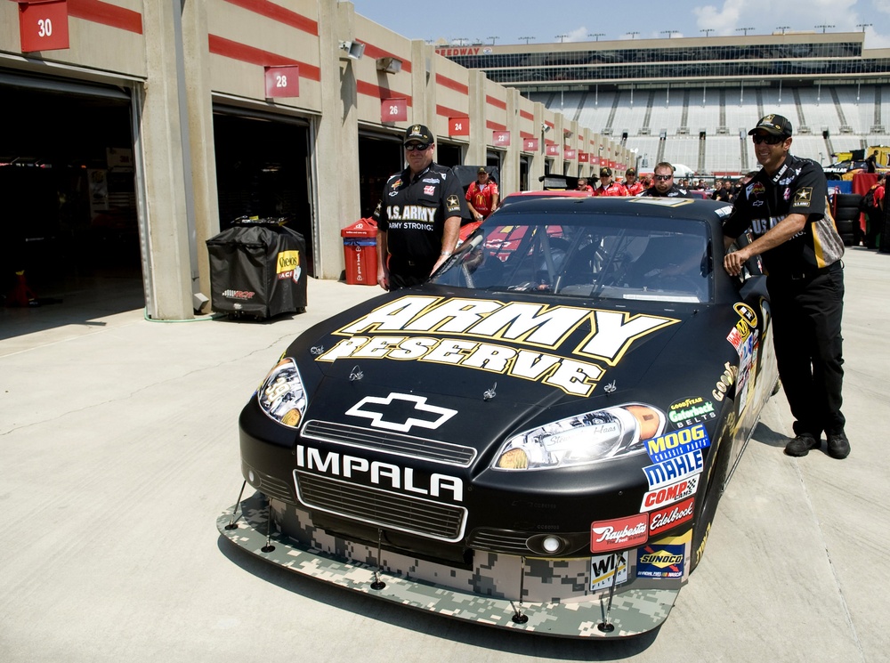 Army Reserve showcased at Atlanta NASCAR event