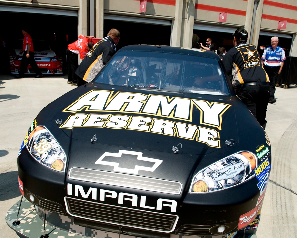 Army Reserve showcased at Atlanta NASCAR event