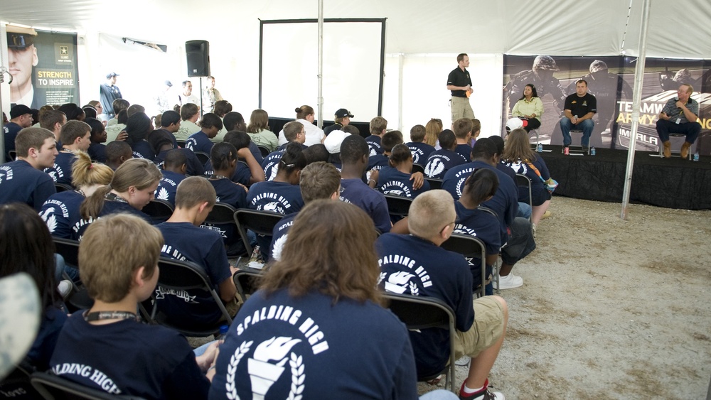 Army Reserve showcased at Atlanta NASCAR event