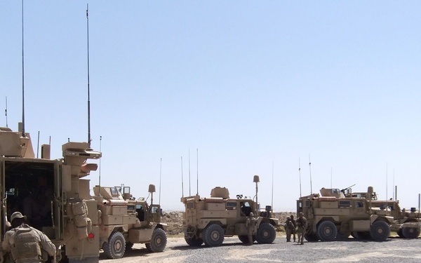 A Year of Protecting the Boss: RCT-7 PSD Escorts Commander Throughout Helmand