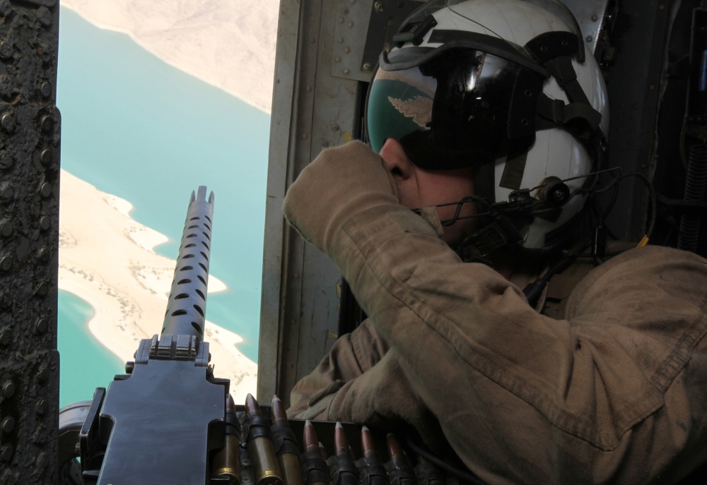 Supporting, transporting troops: HMH-361 flies across Helmand province