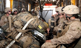 Supporting, transporting troops: HMH-361 flies across Helmand province