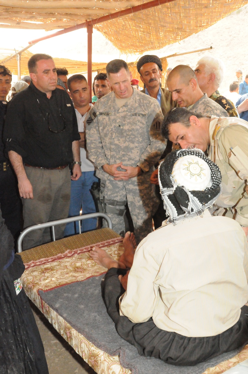 USD-N assists Iraqi government with displaced civilians