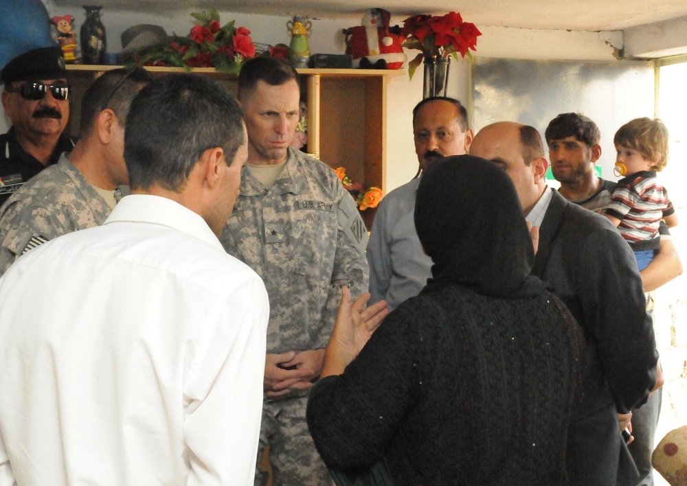 USD-N assists Iraqi government with displaced civilians