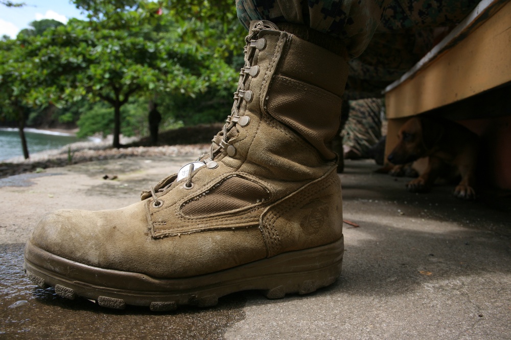 Marines train in Costa Rica