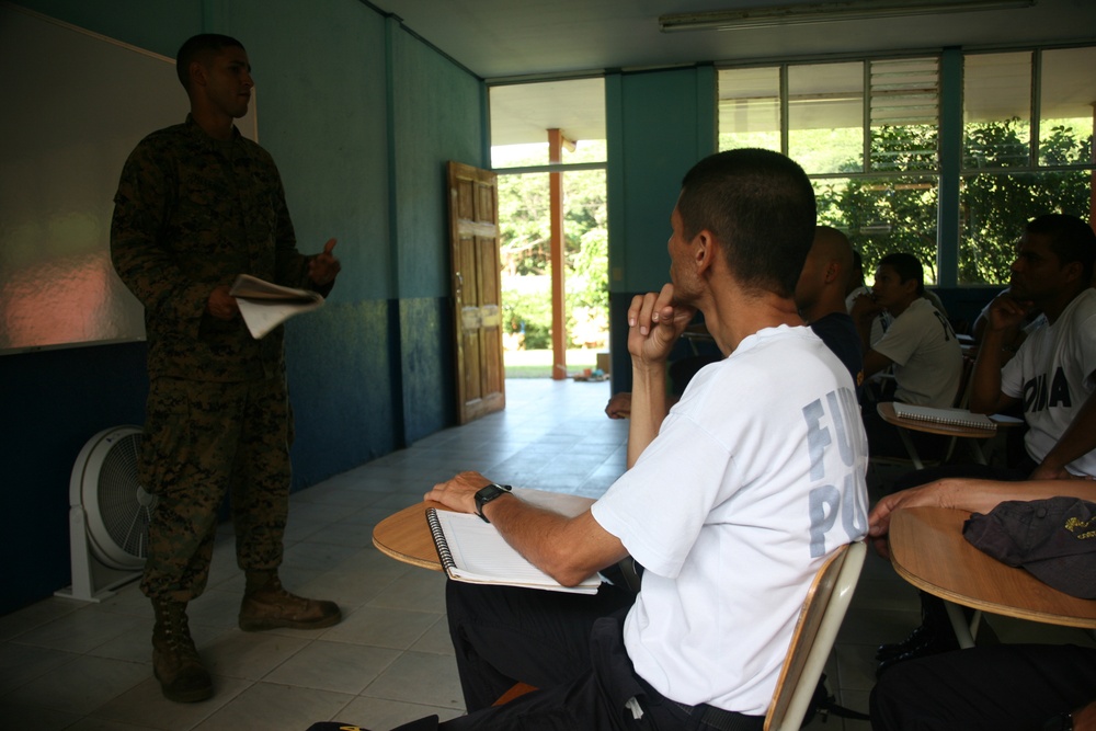 Marines Train in Costa Rica