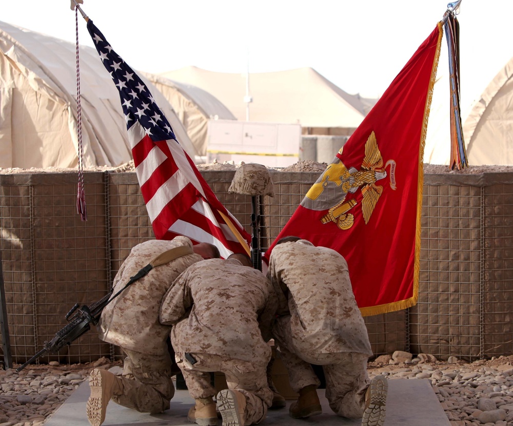 2nd Battalion, 4th Marines honor fallen warrior