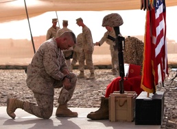2nd Battalion, 4th Marines honor fallen warrior