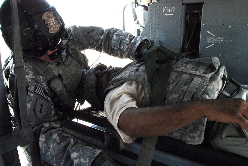 DVIDS - News - Iraqi Medics Receive MEDEVAC Training