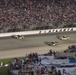 Army Reserve races in the NASCAR Sprint Cup Series Emory Healthcare 500-First 100 laps