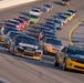 Army Reserve races in the NASCAR Sprint Cup Series Emory Healthcare 500-First 100 laps