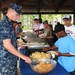 Wasp Sailors Revel in Command Picnic Fun