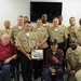 Wasp Chief Selectees 'Give Back' at VA Medical Center