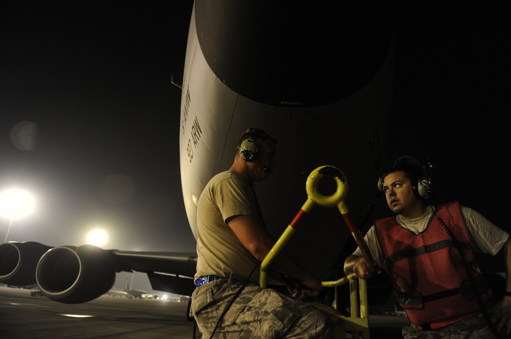 KC-135 Refueling Mission/Operation Enduring Freedom