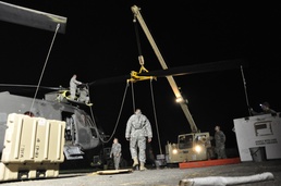 Army Helo Unit Reassembles by Night, Flies by Day