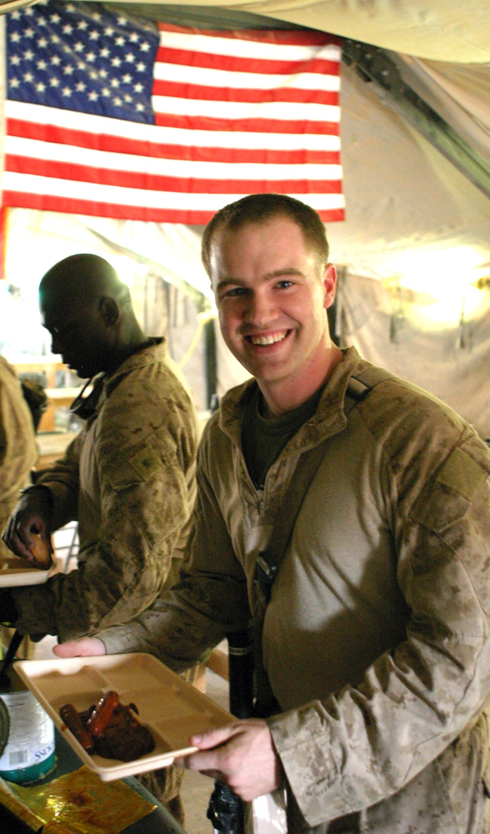 Good Food Equals High Morale for Marines in Marjah