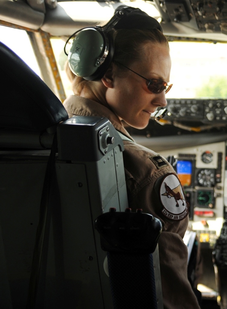 Fairchild Captain Pilots KC-135 Combat Air Refueling Missions for OEF