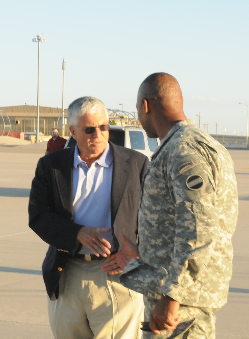 Army chief visits Fort Bliss
