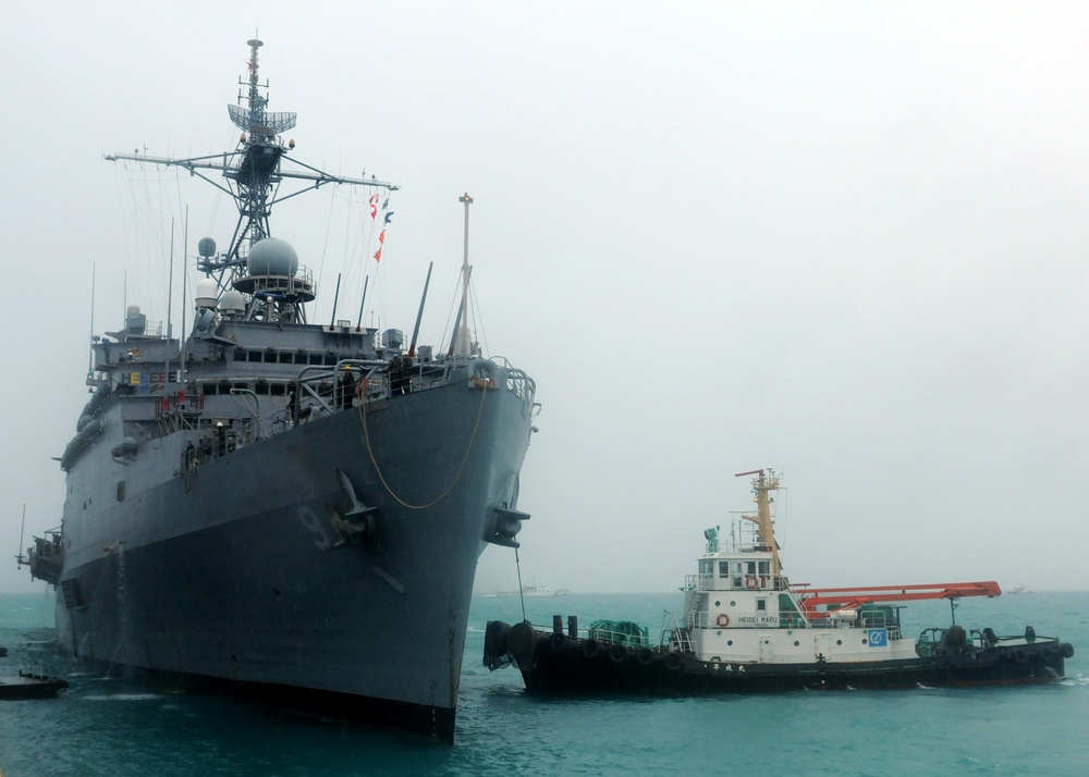 USS Denver in Japan