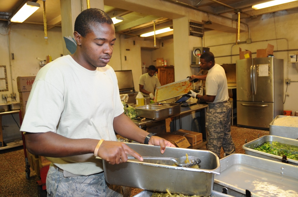 Cooks Support Special Forces Mission