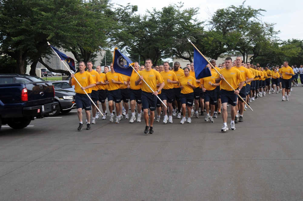Misawa Navy Takes Part in Misawa Air Base Readiness Run