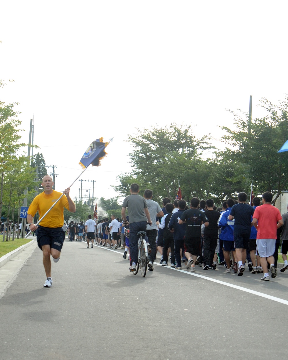 Misawa Navy Takes Part in Misawa Air Base Readiness Run Misawa Navy Takes Part in Misawa Air Base Readiness Run