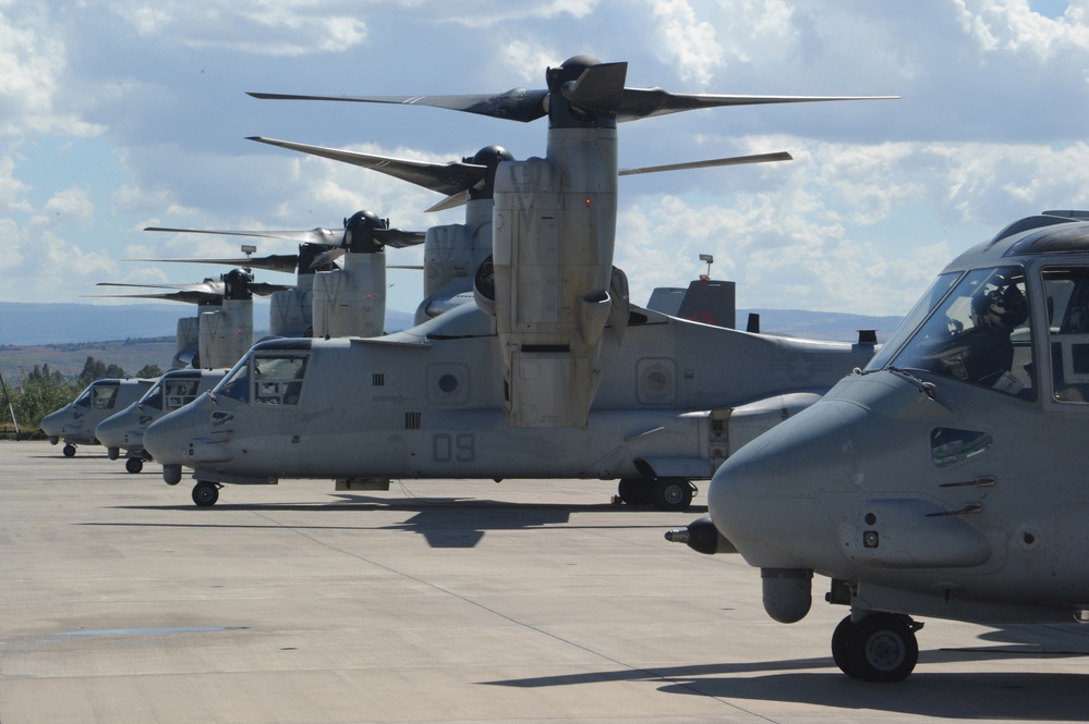 NAS Sigonella's Air Terminal provides priority material to USS Kearsarge