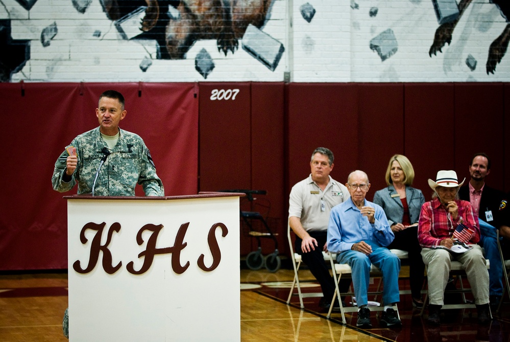 Soldiers, students remember 9/11, lives lost since