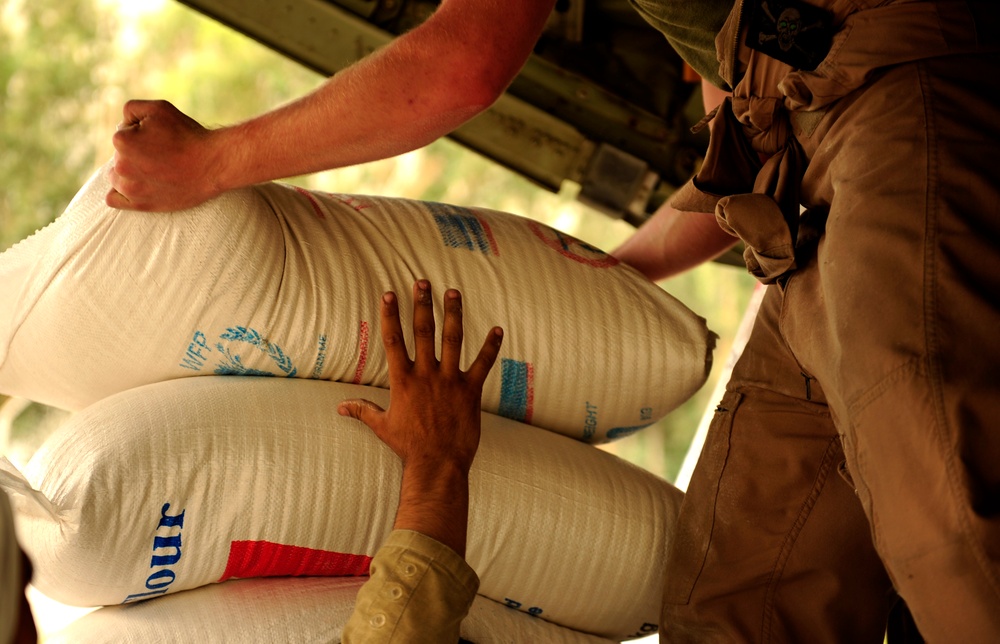 Marines Bring Humanitarian Aid