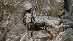 Marines Take on ROK Mountain Warfare Training