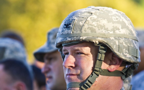 Airborne operation at Fort Bragg